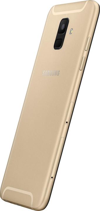 Actual product image Samsung Galaxy A6 (2018) EU (32 GB, Gold, 5.60", Dual SIM + SD, 16 Mpx, 4G)