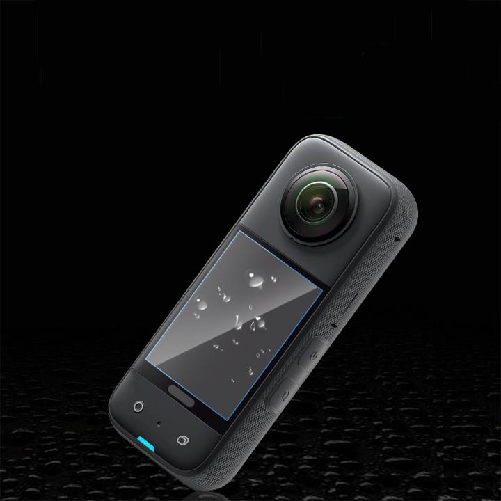 Image du produit Puluz Lot de 2 verres blindés de protection d'écran Insta360 One X3 (One X3)