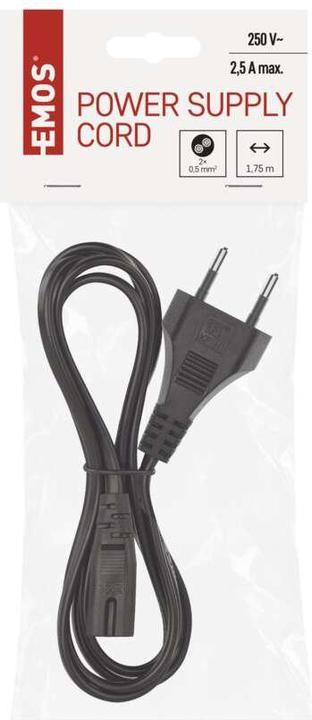 Actual product image Emos Mains cable for LCD TV, DVD/CD (1.75 m)