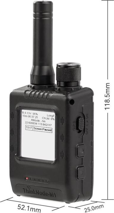 Actual product image Elecrow ThinkNode M1 Meshtastic mit GPS und ePaper Display