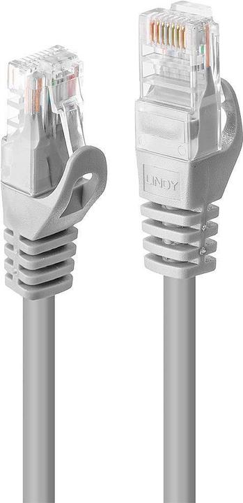 Actual product image Lindy 1m Cat.5e U/UTP patch cable 50 pcs 26AWG. Connection 1:1 TIA/EIA 568 B (U/UTP, CAT5e, 1 m)
