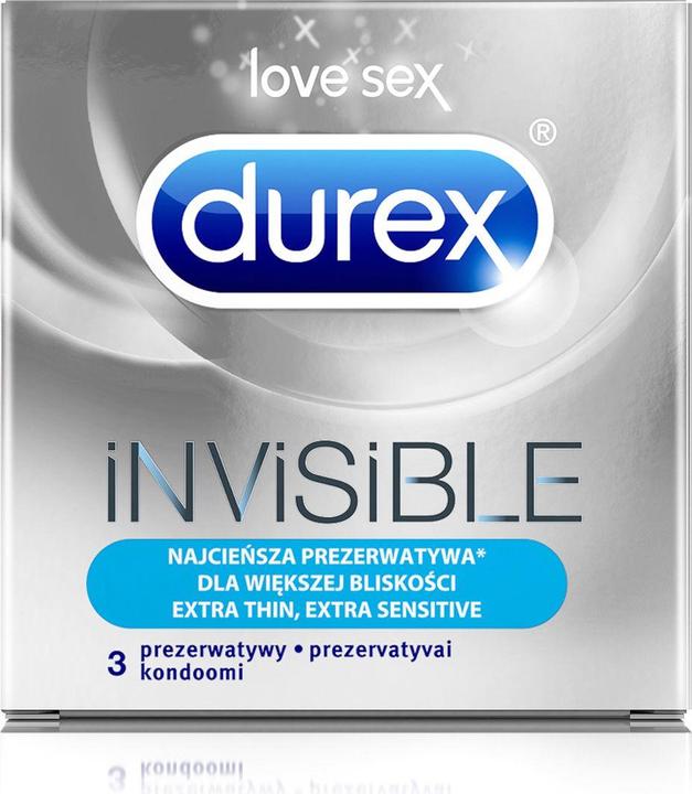Durex Invisible Super Thin (3 pcs.)