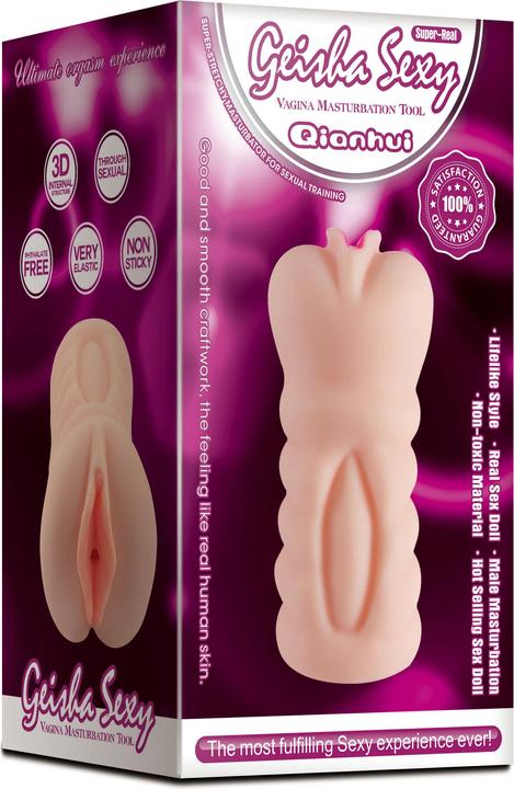 Actual product image Mistress QianhuiZ Vagina Shape Bag Pussy
