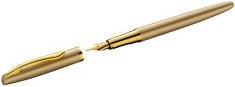 Actual product image Pelikan Fountain Pen Jazz Noble Elegance P36 Gold Yellow Folding Box (Blue, 1 x)