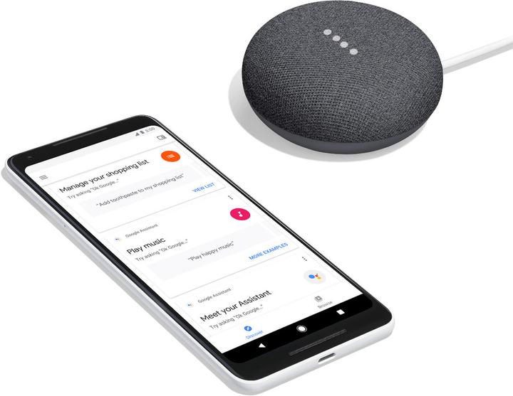 Actual product image Google Home Mini (Google Assistant, IFTTT)