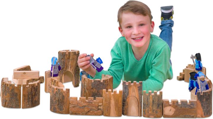 Actual product image Magic Wood Camelot castle, 35 pieces