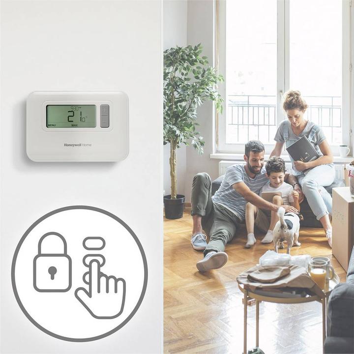 Immagine prodotto Honeywell Termostato ambiente T3 7 giorni stat, programmabile, cablato
