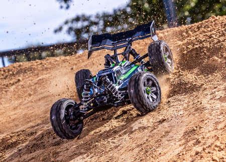Actual product image Traxxas JATO 4x4 BL2S Brushless grün 1/8 RTR, HD-Teile, ohne Akku/Lader (RTR Ready-to-Run)