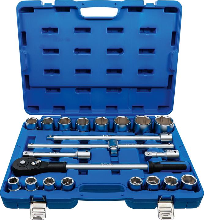 BGS Socket Set | 20 mm (3/4") Drive | 21 pcs. (3/4")