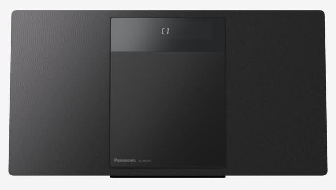 Panasonic Chaine tout en un 40W, NoireChaine tout en un vertical, Ra (Bluetooth, CD Player, 2x 20 W)