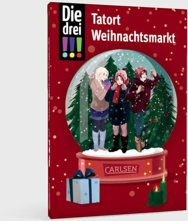 Produktbild Die drei!!!: Tatort Weihnachtsmarkt (Henriette Wich, Maja von Vogel, Deutsch)