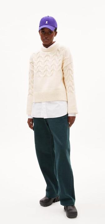 Immagine prodotto Armedangels Alaania Pullover Stand-Up Collar Oatmilk (M)