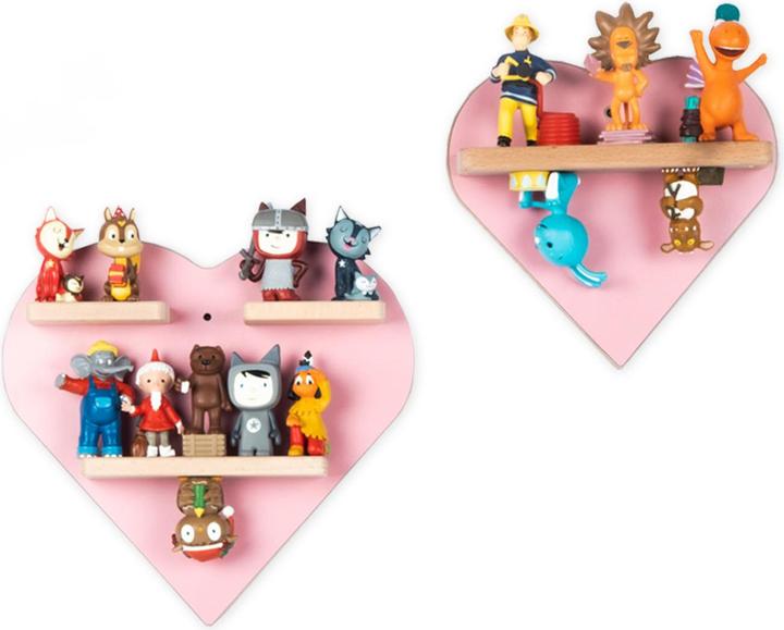 Image du produit VCM Étagère Coeur Enfants Toniebox Tonies