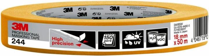 Image du produit 3M Ruban de masquage pour peintres 244 (18 mm)