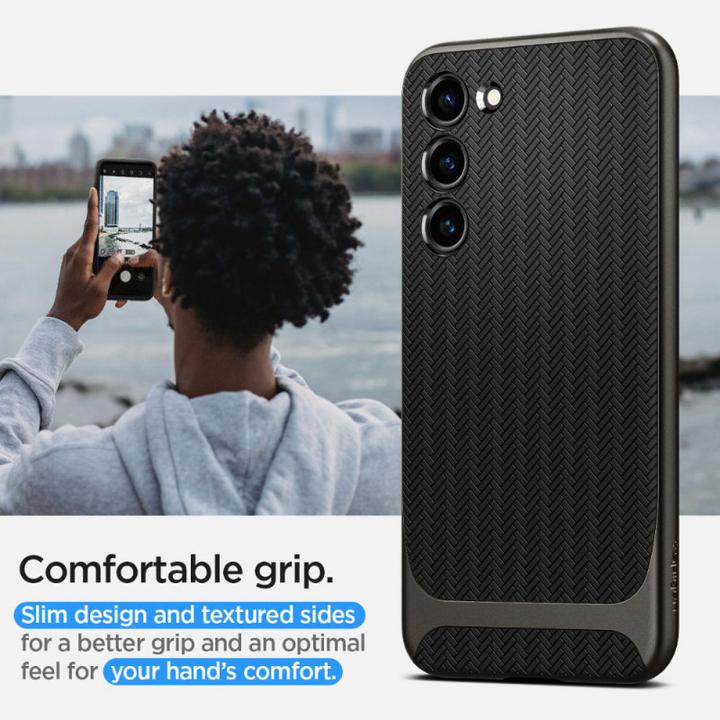 Actual product image Spigen Neo Hybrid Galaxy S23+ Plus Gunmetal (Samsung Galaxy S23+)