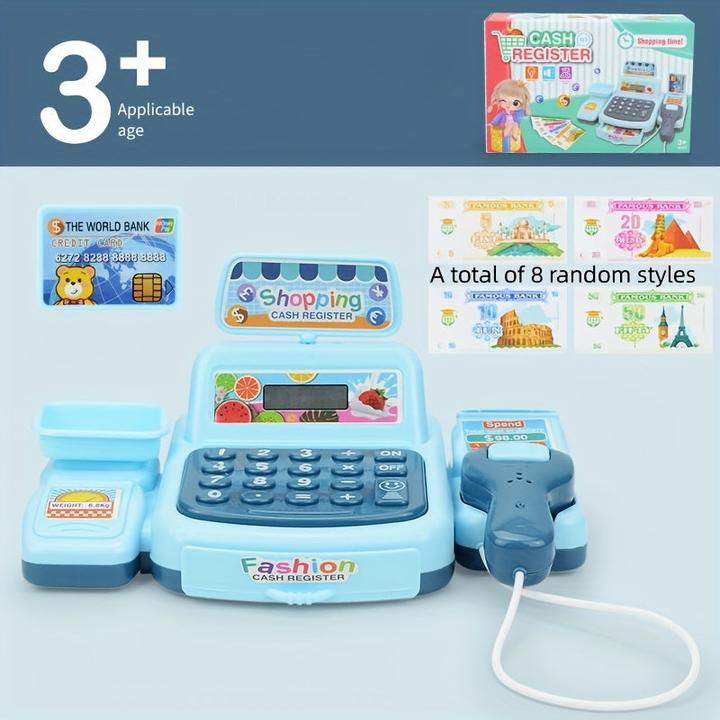 Image du produit Activity Board Simulation de caisse de supermarché, Jouets d'imagination et de rôle, Mini dépanneur, Accessoires