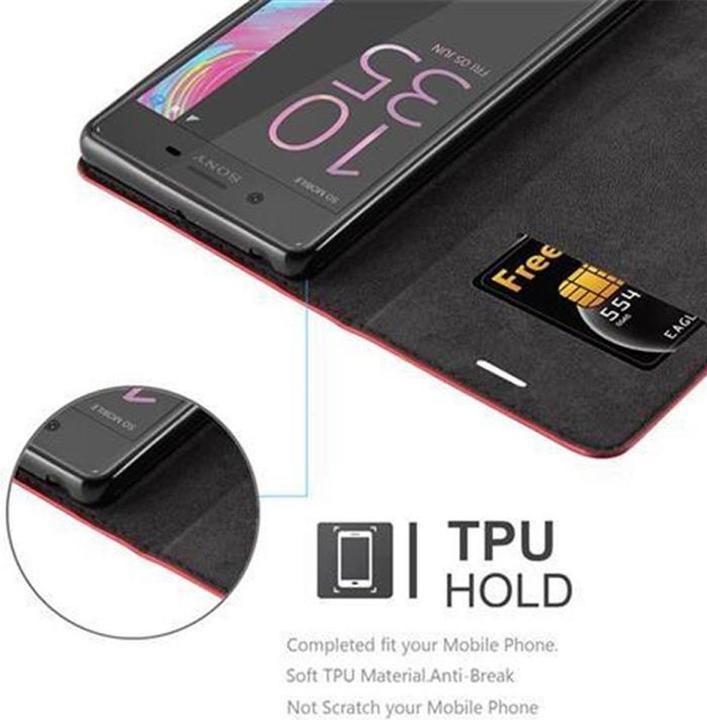 Image du produit Cadorabo Book Couverture magnétique invisible (Sony Xperia X)