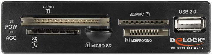 Actual product image Delock Card Reader 91708 (USB 2.0)