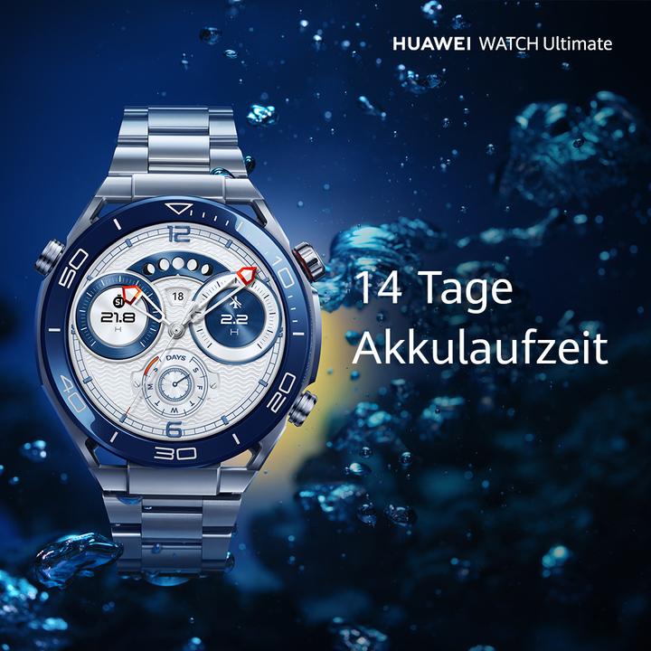 Actual product image Huawei Watch Ultimate Voyage Blue (48.50 mm, WLAN only)