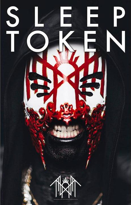 Produktbild Sleep Token Poster Vessel Mask Stoff