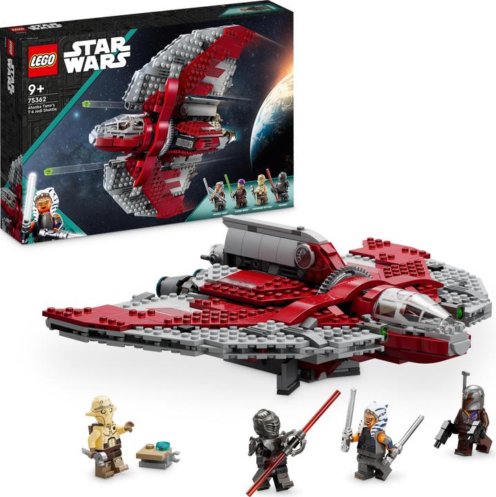 Immagine prodotto LEGO Ahsoka Tanos T-6 Jedi Shuttle (75362, LEGO Star Wars)