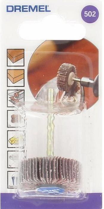 Produktbild Dremel Schleiffächer Ø 28,6 mm, Körnung 80 (1 Stück) (80)