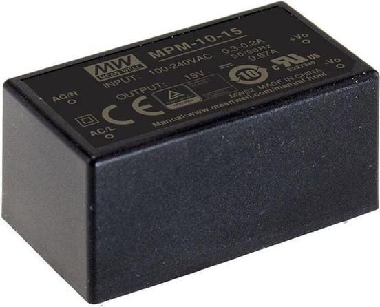 Actual product image MeanWell Converter, PCB mounting 10.2W 24V 420mA