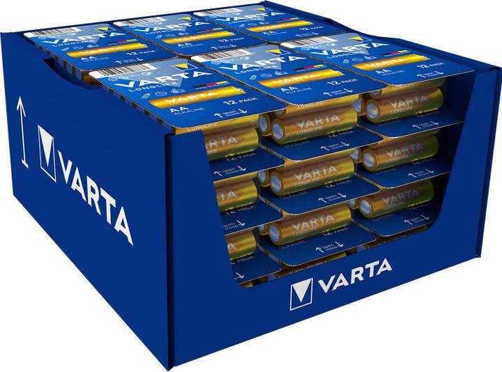 Actual product image Varta Longlife (12 pcs., AA, 2800 mAh)