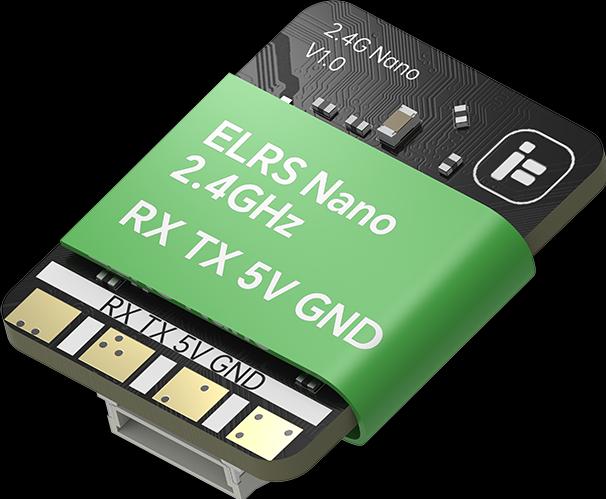 Actual product image iFlight ExpressLRS ELRS Nano Receiver 2.4GHz