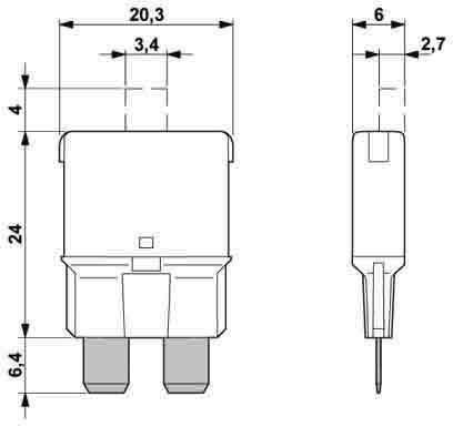 Produktbild Phoenix Contact Miniature Circuit-Breaker Tcp 5/Dc32v