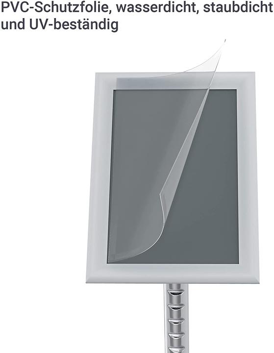 Image du produit FoxRose Panneau d'information DIN A4, argent (A4)