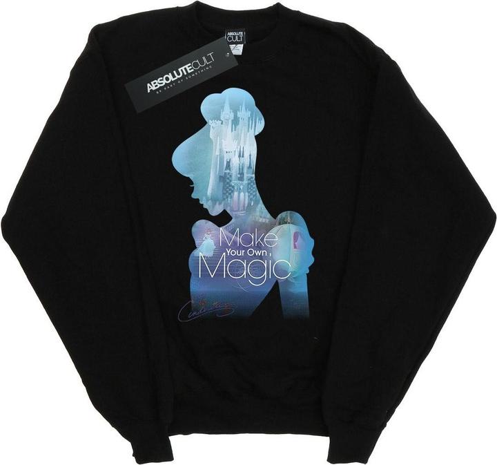Disney Princess Cinderella Filled Silhouette Sweatshirt Mädchen