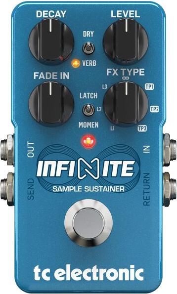 Image du produit TC Electronic INFINITE SAMPLE SUSTAINER Efekt typu Sustainer (Guitare)