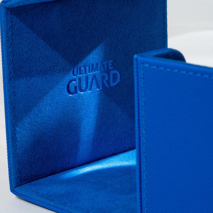 Image du produit Ultimate Guard Boîte à cartes XenoSkin Sidewinder Monocolor 80+ bleu