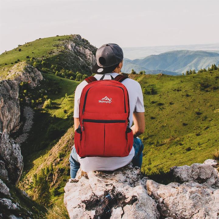 Produktbild Intirilife Faltbarer Rucksack in Rot (36 l)