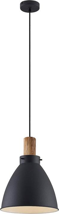 Image du produit Lindby Trebale Lampe à suspendre Black/Wood (E27)