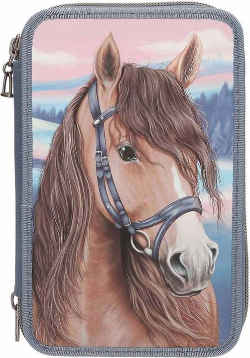 Image du produit Magni DEPESCHE Miss Melody Federtasche 3fach mit 3D Effekt