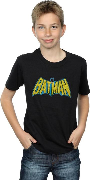 Image du produit - T-shirt BATMAN CRACKLE LOGO - Garçon (116)