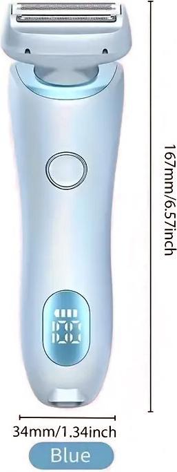 Immagine prodotto Cbx 2-in-1 Elektrischer Damenrasierer – Lady Shaver – Nass- & Trockenanwendung mit LED-Anzeige