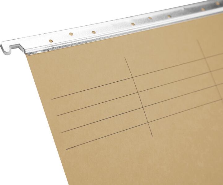Actual product image Biella VETRO MOBIL suspension files, olive green (A4, 1 x)