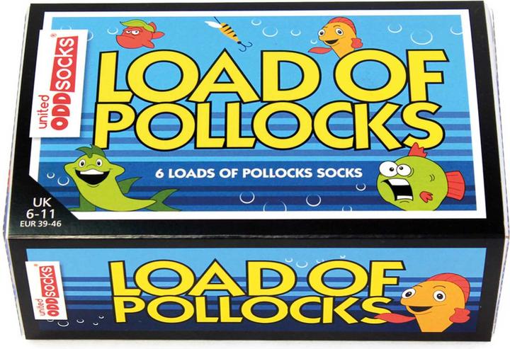 Immagine prodotto United Oddsocks Carichi di pollock (confezione da 3, 39 - 46)