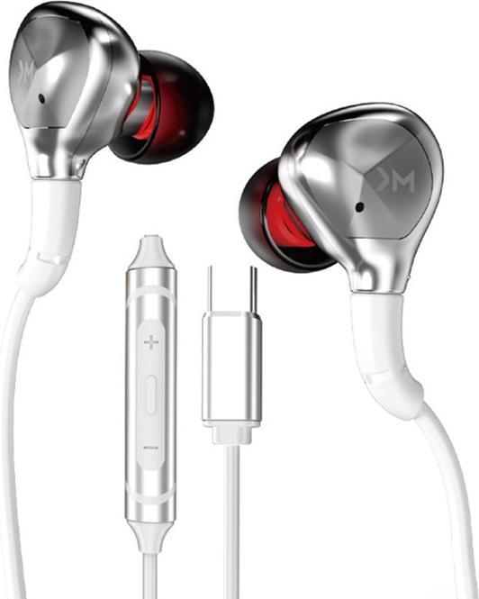 Produktbild Wekome Wired headphones HiFi USB-C white (Kabellos)