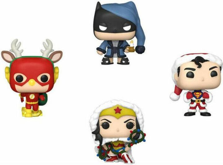 Actual product image Funko Pocket Pop! Marvel - Tree Holiday Box 4-Pack