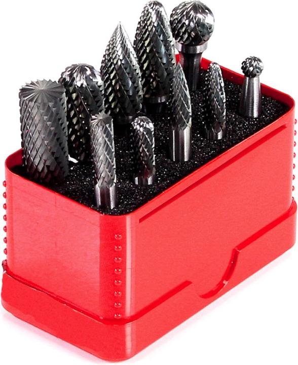 Actual product image Ruko Carbide burrs set