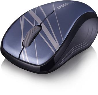 Productafbeelding Rapoo E2710 Draadloos Multimedia Touchpad Toetsenbord Wit (DE, Bedraad)