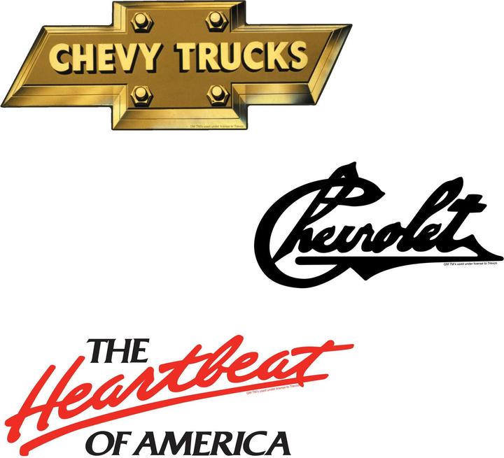 Image du produit Chevrolet - Autocollants DELUXE