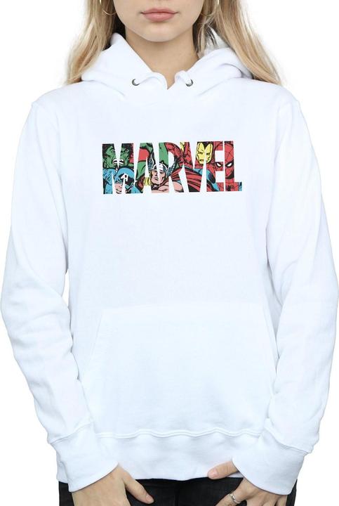 Actual product image Womens/Ladies Infill Logo Heather Hoodie (XXL)