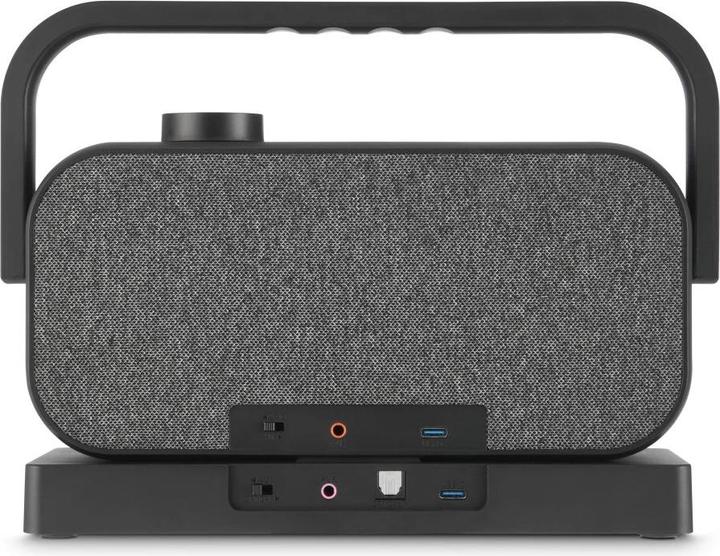 Produktbild Hama Lautsprecher für Fernseher, 2,4-GHz-Station + Bluetooth®, tragbar, stereo (18 h, Stromversorgung über USB)