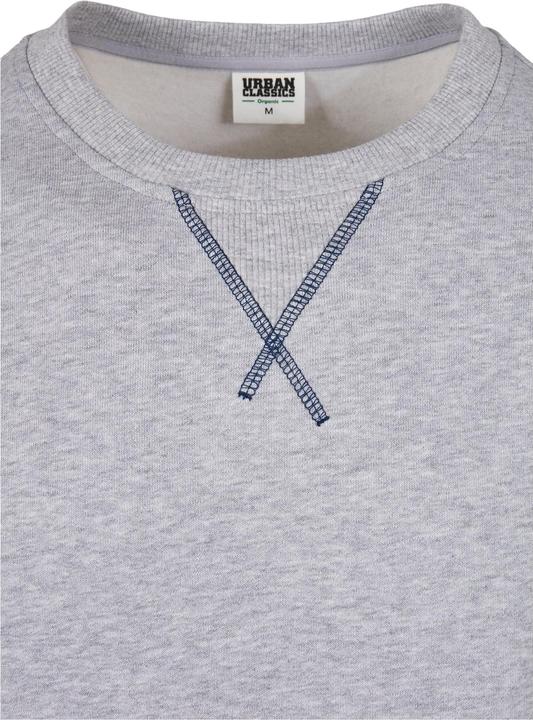 Actual product image Urban Classics Organic Contrast Flatlock Stitched Crew (XL)