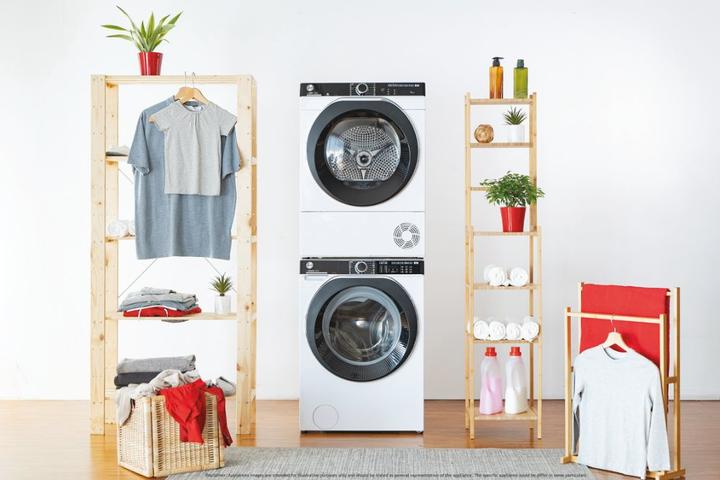 Image du produit Hoover H-DRY 500 NDPEH10A2TCBEXSS (10 kg, Gauche)